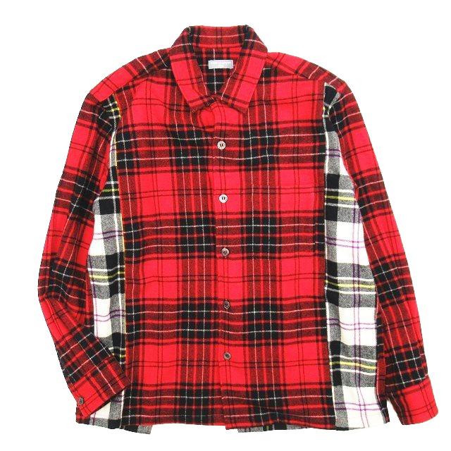 希少 美品 00s Vintage コムデギャルソンオム COMME des GARCONS HOMME 田中期 田中オム リバーシブル チェック柄 シャツ ジャケット 赤 : 012-202402030006 : ブランド古着販売のベクトル - 通販 - Yahoo!ショッピング 希少 美品 00s Vintage コムデギャルソンオム COMME des GARCONS HOMME 田中期 田中オム リバーシブル チェック柄 シャツ ジャケット 赤 : 012-202402030006 : ブランド古着販売のベクトル - 通販 - Yahoo!ショッピング