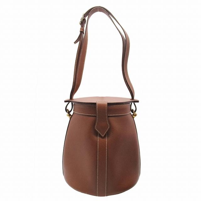 フォクシー FOXEY バケットバッグ 筒型 バケツ型 ショルダー 