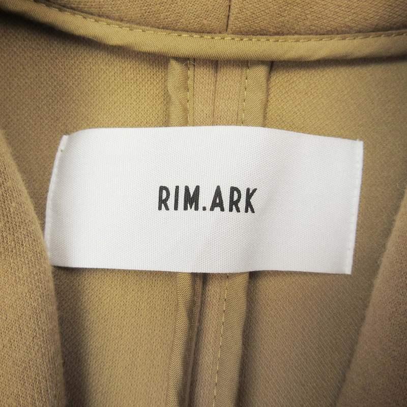 美品 リムアーク rim.ark Useful cocoon coat ダンボールニット 