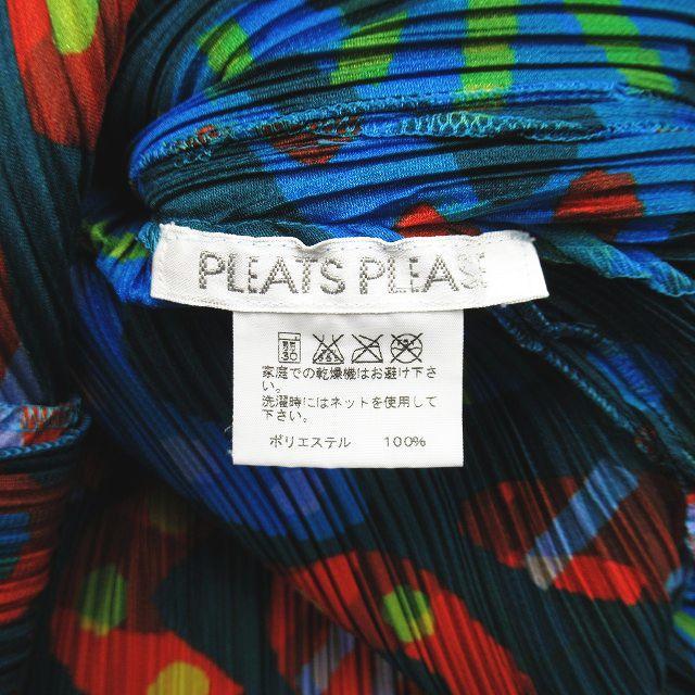 PLEATS PLEASE☆プリーツマルチカラーチュニックイッセイミヤケ
