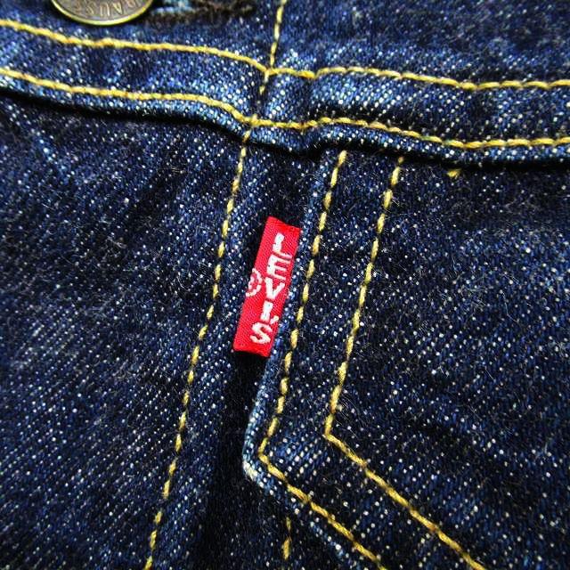 90s Vintage ヴィンテージ リーバイス Levi's 60'S MODEL 3rd TYPE 71557-02 デニムジャケット Gジャン 98年製 香港製 38 インディゴ◎ME2｜vectorpremium｜04