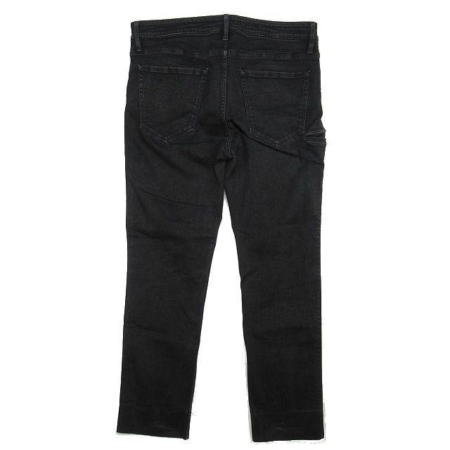 アンリミテッドスィフル UNLIMITEDSIFR UVA NEW 5 POCKET BLACK JEANS デニム パンツ スキニー ジーンズ 38 ブラック 黒 メンズ｜vectorpremium｜03