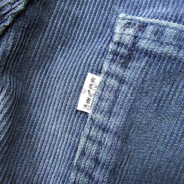 80s Vintage ヴィンテージ リーバイス Levi's USA製 米国製 517 白タブ コーデュロイ パンツ TALONジップ W34 ネイビー メンズ ◎ME2｜vectorpremium｜09