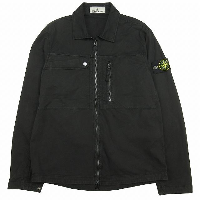 24SS ストーンアイランド STONE ISLAND Cotton Twill Stretch-TC Zip 