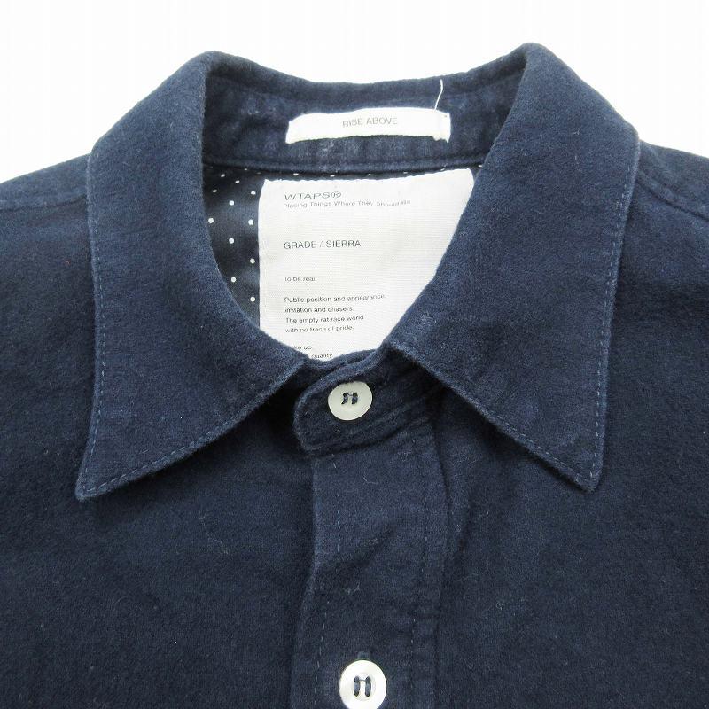10AW ダブルタップス WTAPS DECK L/S SHIRTS.WORK.CTN.FLANNEL デッキ 
