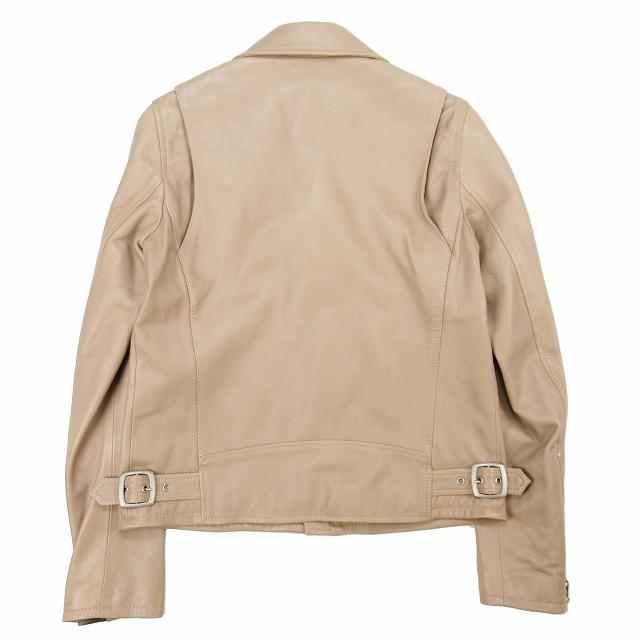 美品 18aw フレームワーク Framework 羊革 ラムスキン ダブル 