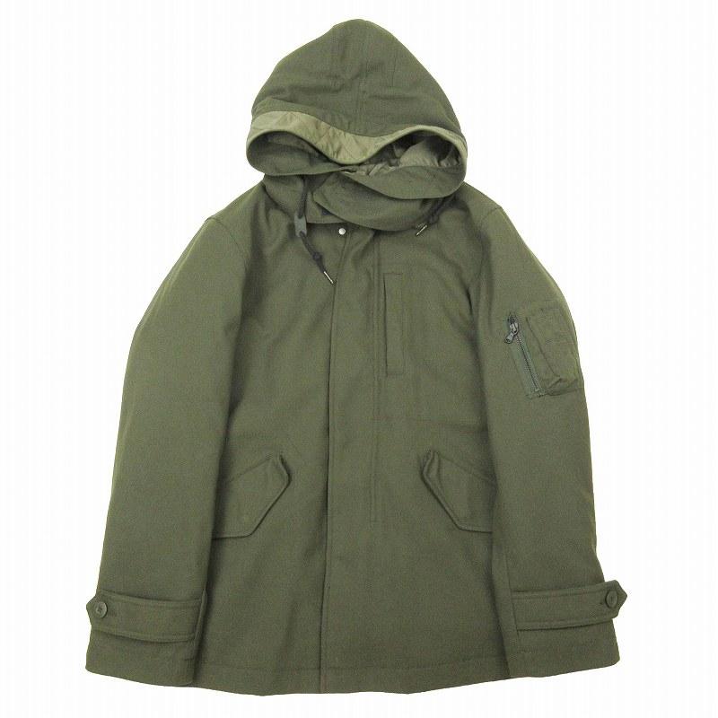 美品 19AW ナノユニバース nano universe TECH FLY MELTON テック 