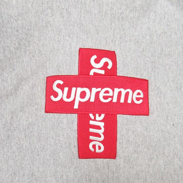 20aw シュプリーム SUPREME Cross Box Logo Hooded Sweatshirt クロス ボックスロゴ フーデッド スウェットシャツ パーカー 裏起毛 M｜vectorpremium｜03