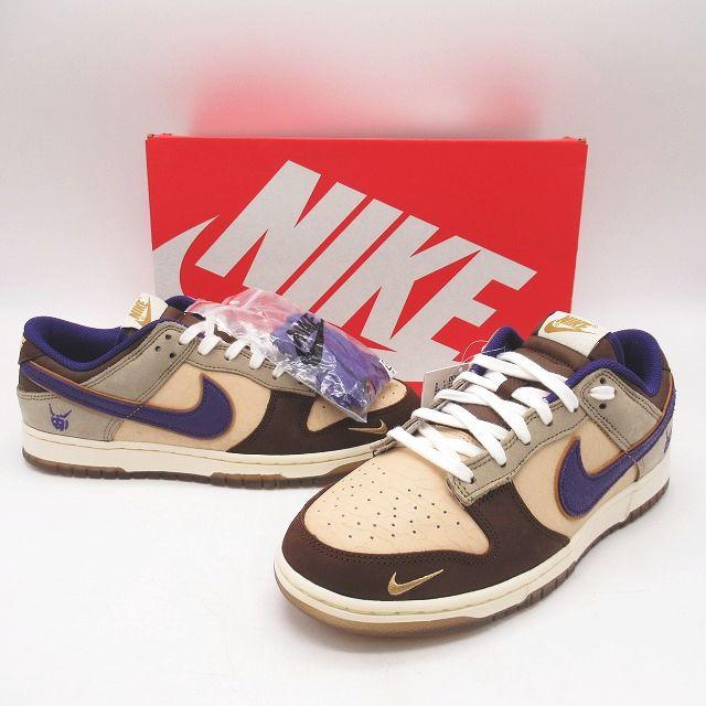 未使用品 ナイキ NIKE DUNK LOW PREMIUM SETSUBUN DQ5009-268 WHITE ONYX/COURT PURPLE-KHAKI 節分 ダンク ロー スニーカー26.5cm｜vectorpremium｜06