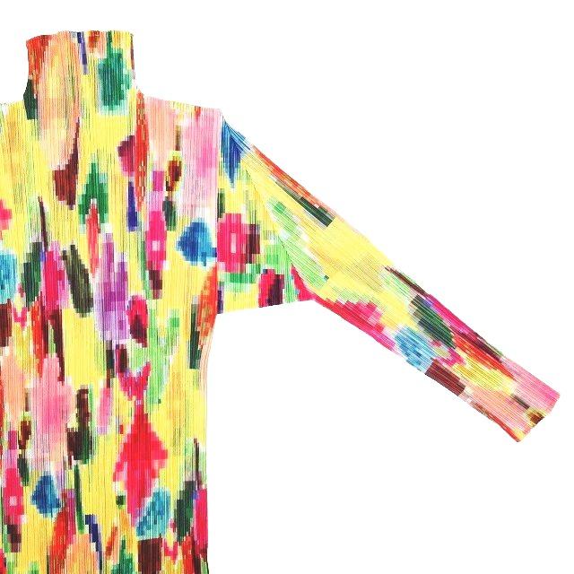 極美品 90s 1997 Vintage PLEATS PLEASE ISSEY MIYAKE 97ss モザイク柄  