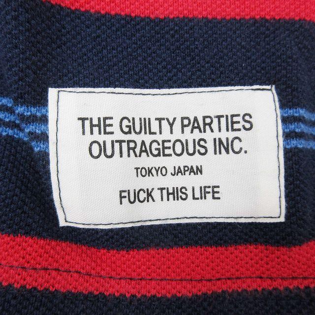 WACKO MARIA ワコマリア STRIPED CREW NECK T-SHIRT ボーダー