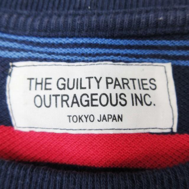 WACKO MARIA ワコマリア STRIPED CREW NECK T-SHIRT ボーダー