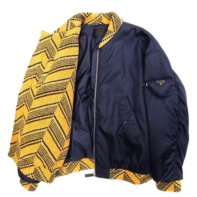 未使用品 21aw プラダ PRADA by Raf Simons ボンバー ジャケット  