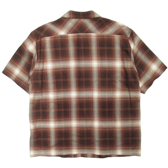 極美品 24ss セブンバイセブン 7×7 SEVEN BY OPEN COLLAR SHEER SHIRTS 