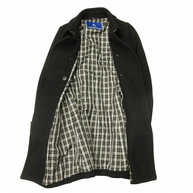 美品】バーバリーブルーレーベルピーコート・Pコートノバチェック
