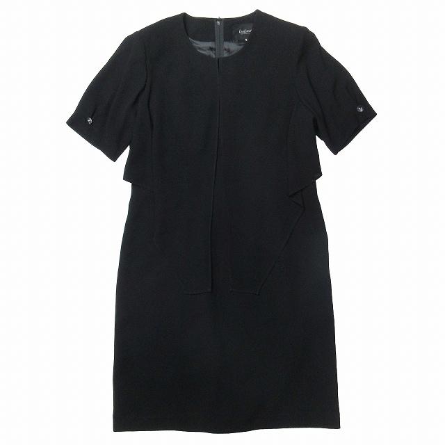 大きいサイズ！loveliaisonフォーマルワンピース ラブリエゾン 大きいサイズ15号 ブラックフォーマルワンピース 前開き