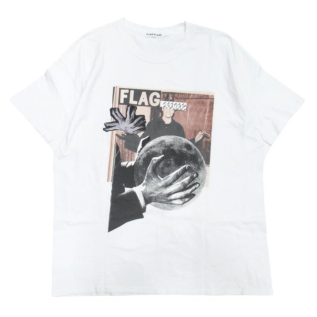 20aw フラグスタフ FLAGSTUFF Cut up S/S Tee Tシャツ ロゴ 80s 90s 