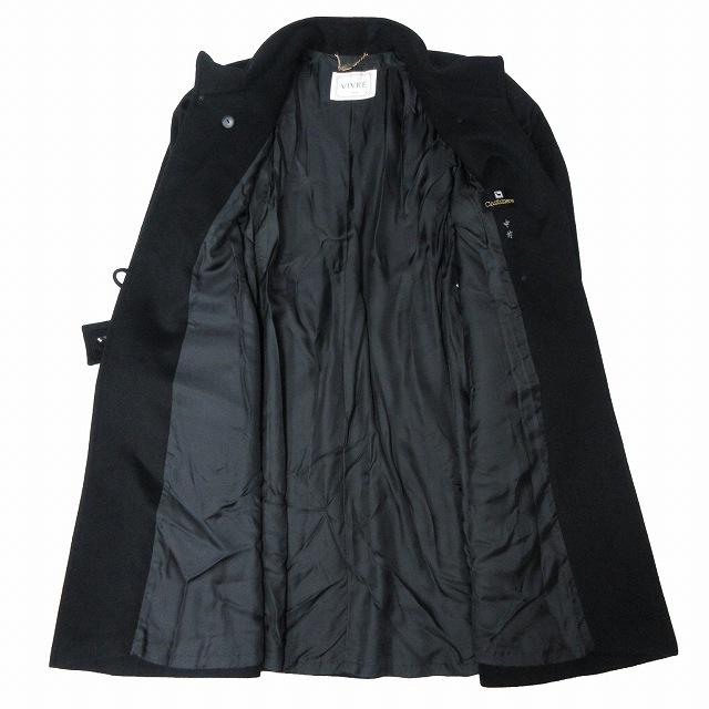 ビブレトーキョー VIVRE TOKYO カシミヤ ロング コート ハイネック 