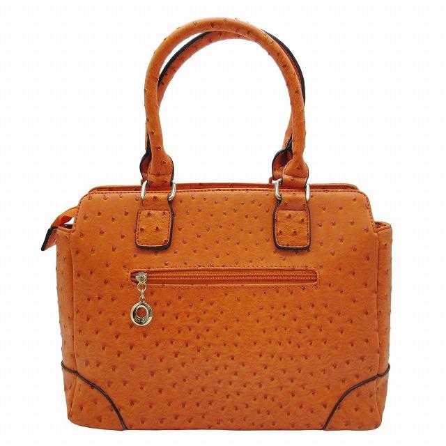 美品 チチ CICI オーストリッチ レザー ハンドバッグ トート バッグ 