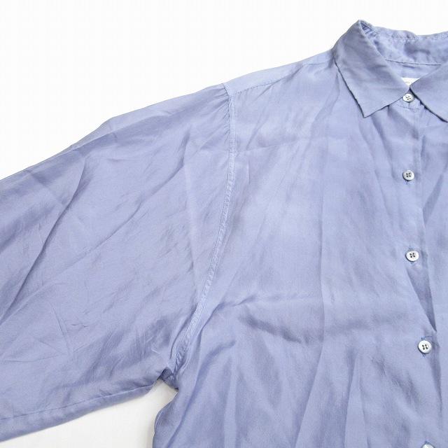 dries van noten ドリスヴァンノッテン シャツ ブラウスサテン 