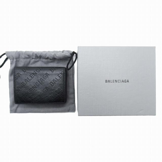 BALENCIAGA バレンシアガ CASH MINI WALLET キャッシュミニ パンチング 