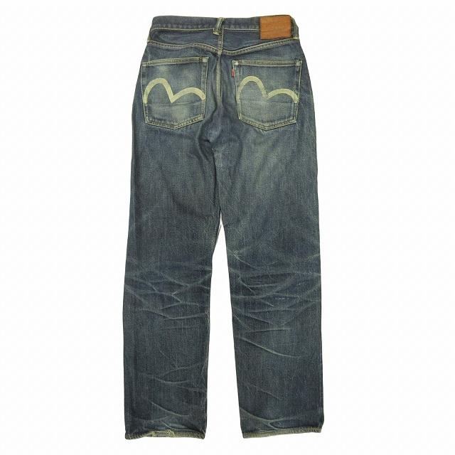 エヴィス EVISU No2 LOT.2001 ルーズフィット デニム パンツ ジーンズ  