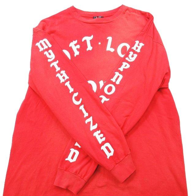 24ss セントマイケル SAINTMICHAEL SOFT LOVE L/S TEE ロゴ プリント T 