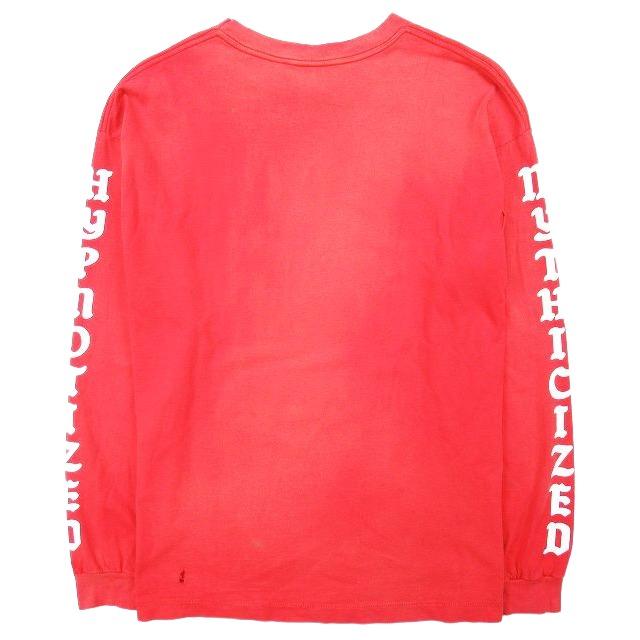 24ss セントマイケル SAINTMICHAEL SOFT LOVE L/S TEE ロゴ プリント T 