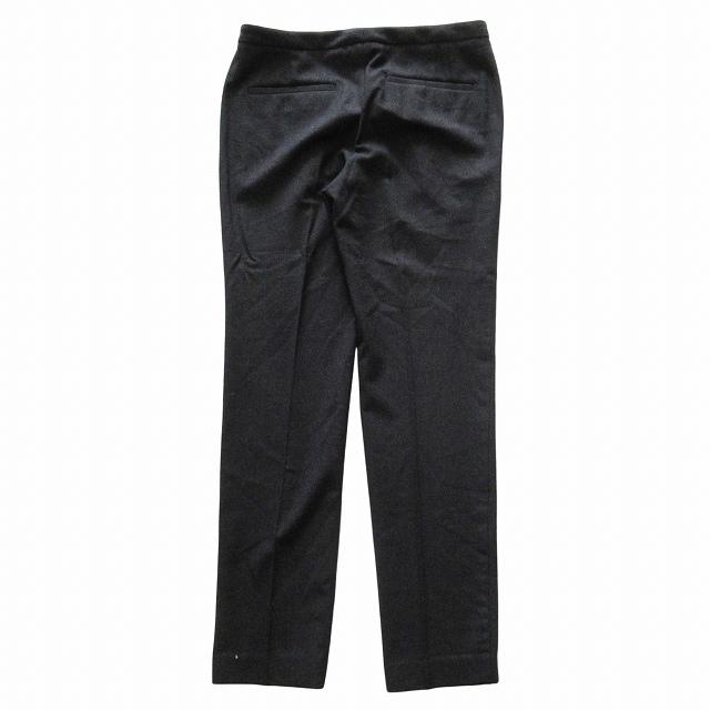 ■セオリー■スラックスパンツ4(黒×ストライブ)■美脚パンツ □セオリー□スラックスパンツ4(黒×ストライブ)□美脚パンツ