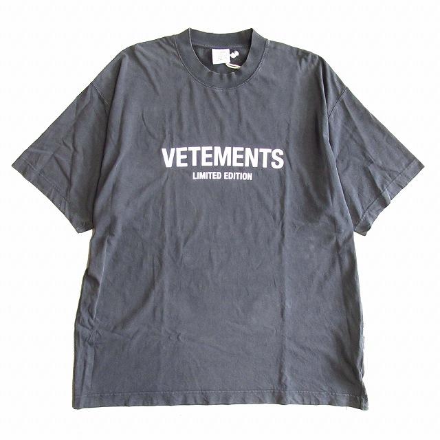 極美品 23ss ヴェトモン LOGO LIMITED EDITION T-SHIRT Tシャツ 