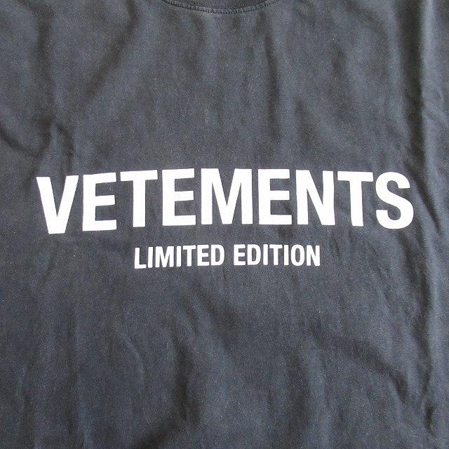 極美品 23ss ヴェトモン LOGO LIMITED EDITION T-SHIRT Tシャツ 