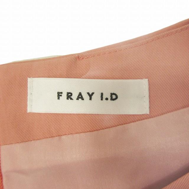 未使用品 フレイアイディー FRAY I.D スリットデザイン Aライン 