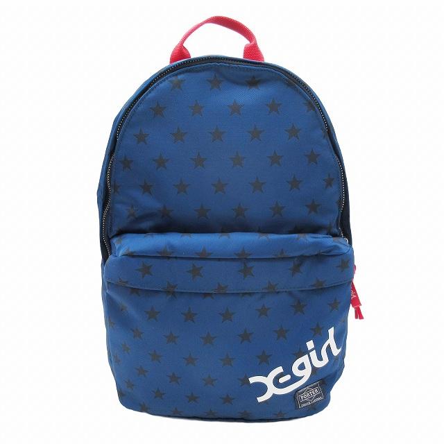 タグ付き X-girl × PORTER リュック(エックスガール×ポーター)