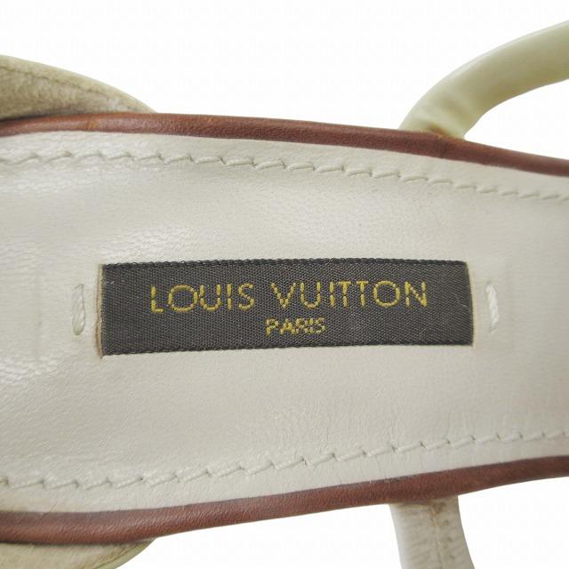 LOUIS VUITTON ルイヴィトン モノグラム フラワー ウェッジソール  