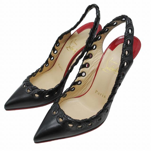 Christian Louboutin 美品 クリスチャンルブタン louboutin ハトメ 