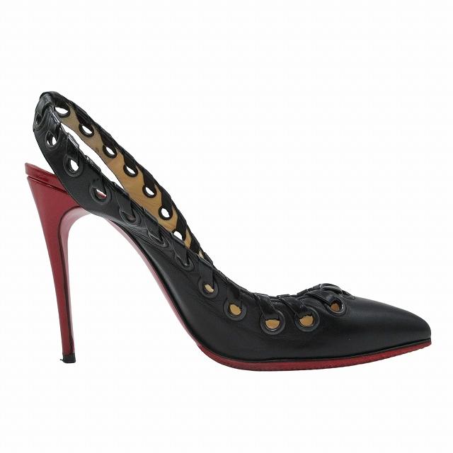 Christian Louboutin 美品 クリスチャンルブタン louboutin ハトメ  