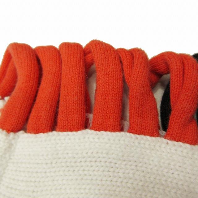 クレージュ 21 courreges ロゴ 刺繍 ニット 半袖 フープスリーブ