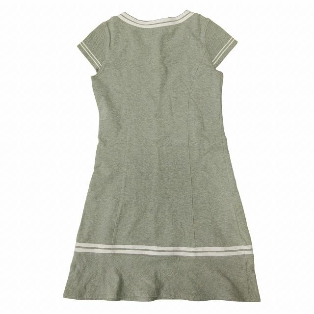 クレージュ 21 courreges ロゴ スウェット ワンピース フレンチ 
