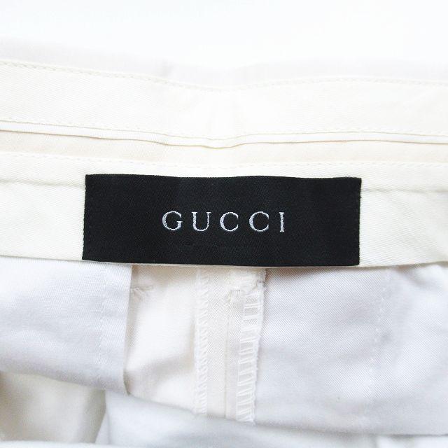 GUCCI グッチ フレア パンツ ブーツカット スラックス センタープレス