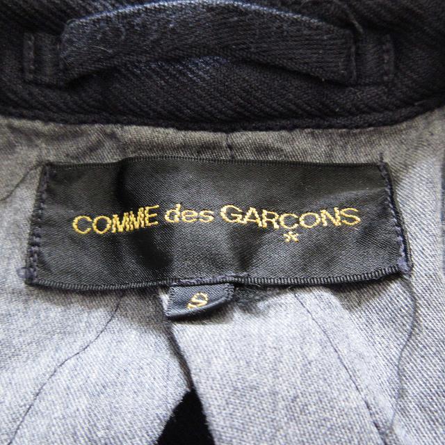 美品 04SS コムデギャルソン COMME des GARCONS ポリ縮絨 カットオフ  