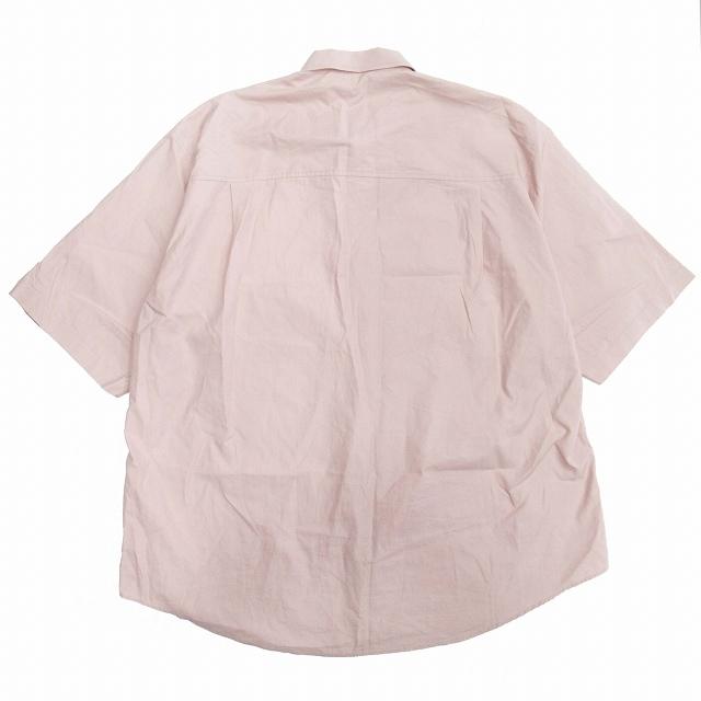 19ss オーラリー AURALEE WASHED FINX TWILL HALF SLEEVED BIG SHIRTS 