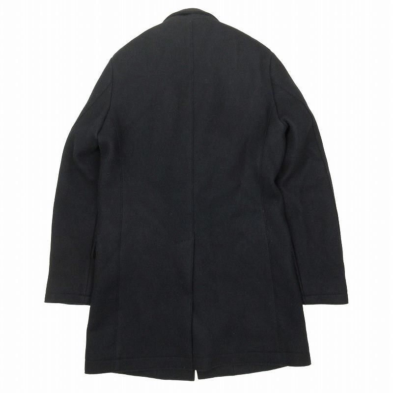 美品　Tomorrowland トゥモローランド　メルトン　チェスターコート Super120's ライトメルトン チェスターコート （ステンカラー