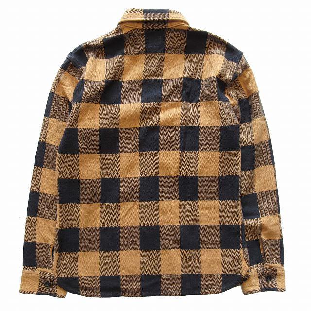 ザ フラットヘッド THE FLAT HEAD ブロックチェック ワークシャツ 長袖 