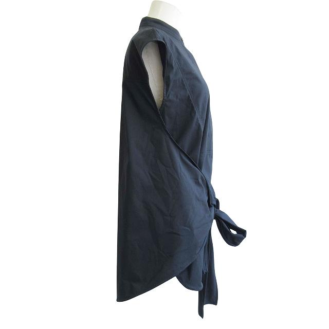 未使用品 23ss サトルササキ SATORU SASAKI KNOT BLOUSE ノースリーブ 