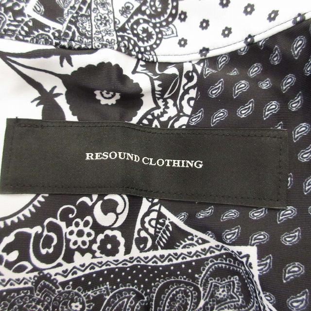 美品 リサウンドクロージング RESOUND CLOTHING PAISELY RUSH LOOSE 