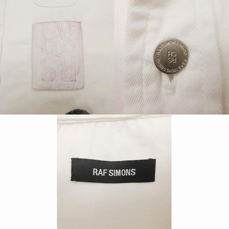 15AW ラフシモンズ RAF SIMONS guitar boy RSパッチ デニム 15AW ラフシモンズ RAF SIMONS guitar boy RSパッチ デニム