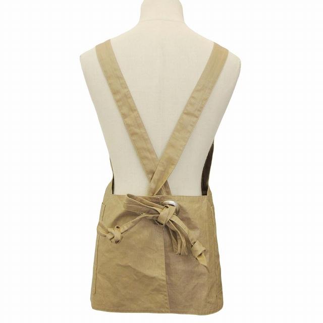 未使用品 24SS ジョンリンクス jonnlynx linen coating apron リネン  