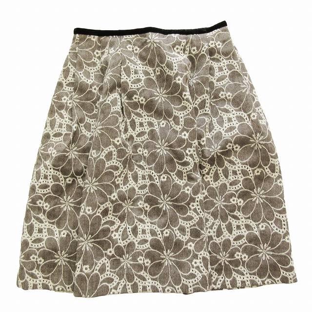 トッカ花柄刺繍スカート