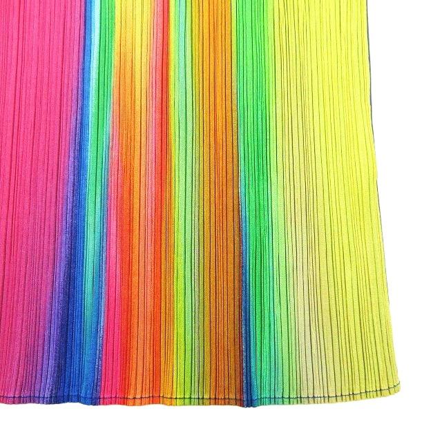 極美品 90s 1997 Vintage PLEATS PLEASE ISSEY MIYAKE レインボー 光 