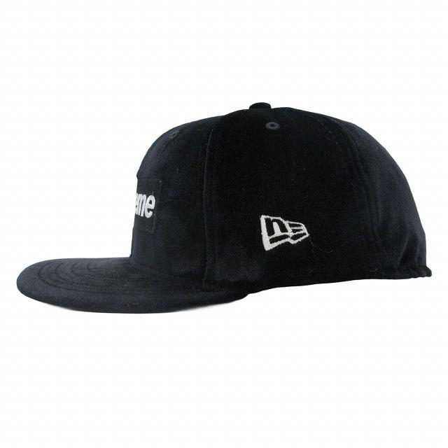 美品 22AW シュプリーム × ニューエラ SUPREME × NEW ERA Velour 